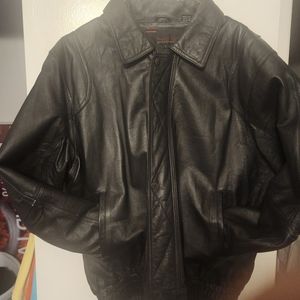Mens Phase Two Leather Jacket